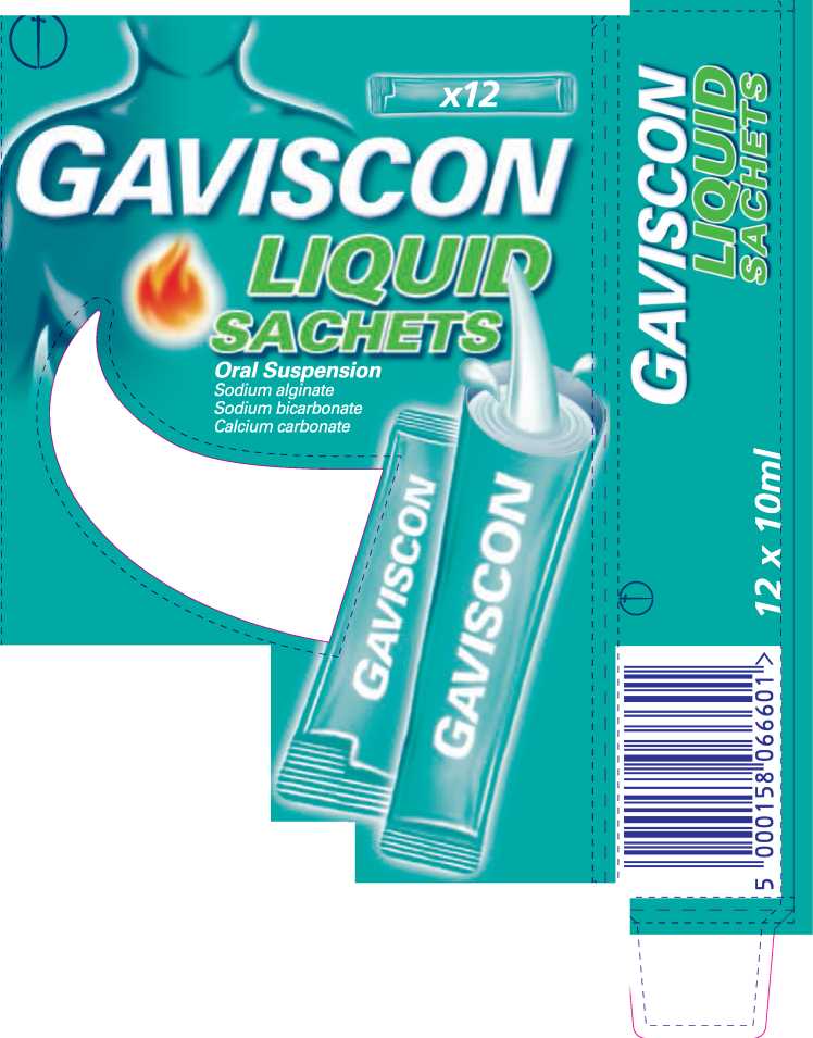 Gaviscon Liquid Sachets Leaflet